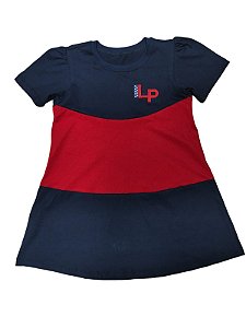Little People School - Vestido Bicolor + Shorts - Ref. 153