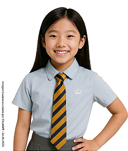 BCB - Primary - Blue Summer Shirt Girls - Ref. 295