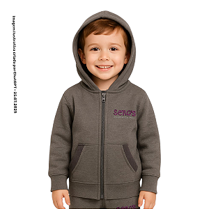 Senses Montessori - Casaco de Moletom Aflanelado - Ref. 125