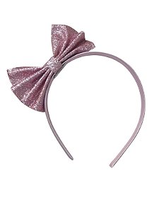 Tiara de Laço Em Pé Lonita Brilhoso