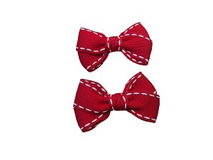 Laço Cruzado Pespontado - Ref.503