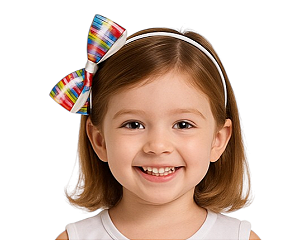 Tiara Lolô Arco-íris - Ref. 503