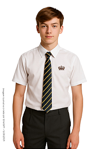 BCB - Secondary - White Summer Shirt Boys - Ref. 460