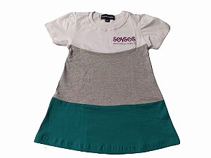 Senses Montessori - Vestido Tricolor + Shorts - Ref.130