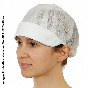 Touca De Rede Com Aba