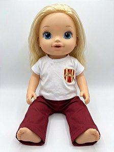Kit Roupa de Boneca - Colegio Pio XII - ref 137