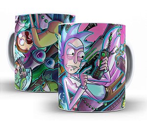 Caneca Rick And Morty