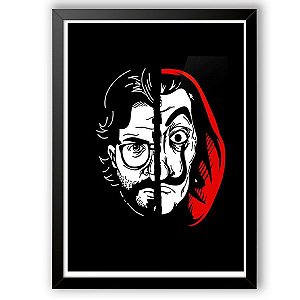 Quadro Decorativo La Casa De Papel
