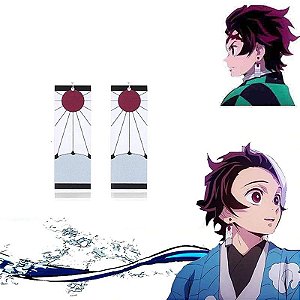 BRINCOS TANJIRO KIMETSU NO YAIBA DEMON SLAYER PREMIUM