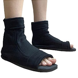 BOTA SAPATO COSPLAY FANTASIA SANDÁLIA NINJA ADULTO INFANTIL