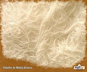Retalho de Malha Branco