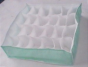 Organizador de Calcinhas para Gavetas em Algodão