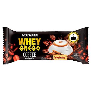 Whey Grego Bar Coffee Cream (und) - Nutrata