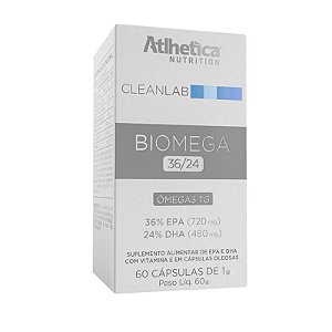 Ômega 3 BIOMEGA 36/24 (60caps) - Atlhetica Nutrition