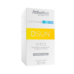 Vitamina D3 DSUN 4000UI (30ml) - Atlhetica Nutrition