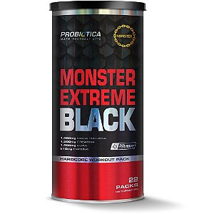Monster Extreme Black (22 Packs) - Probiótica