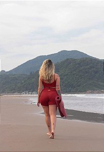 Bermuda Esportiva Kymacta Ocre