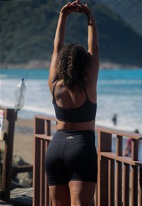 Bermuda Esportiva Points Kymacta Preta