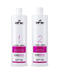 One Two Step progressiva a base de argan kit 2 x 1lt