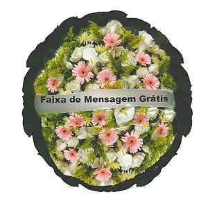 H- Coroa de Flores Chora Menino