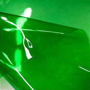 Plástico Cristal Colorido 0,40 - 1/2 Metro