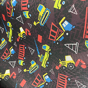Lona 600 Estampado- Máquinas- 1/2 Metro