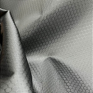 Nylon Colmeia - Preto 1/2 Metro