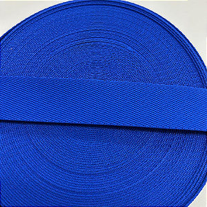 Alça Chic - Azul Royal  30MM - Rolo com 25MM