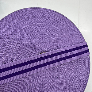 Alça Chic - Lilás  40MM - Rolo com 25MM