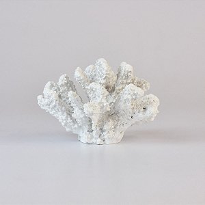 Enfeite Coral Branco Pequeno