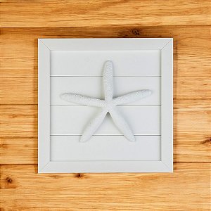 Quadro Estrela Branca C 25cm