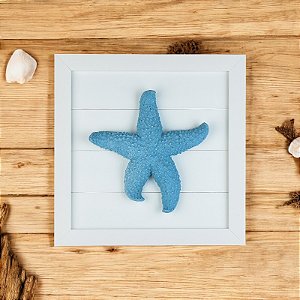 Quadro Estrela Azul B 25cm