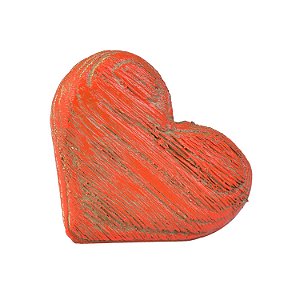 Porta Guardanapos Coração Vermelho