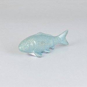 Peixe Ceramica Azul