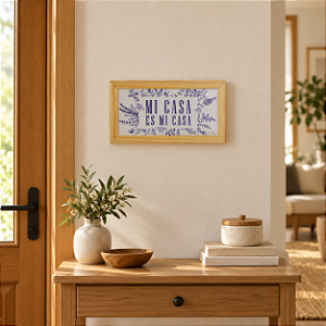 Quadro Cerâmica Mi Casa