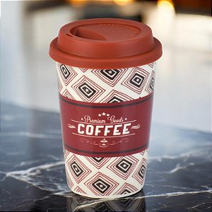 Copo Retrô Coffee Red Compre 1 leve 2