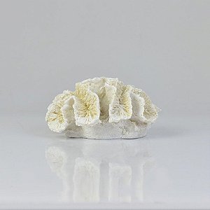 Enfeite Coral Branco 15 cm