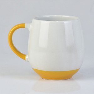 Caneca White Amarelo