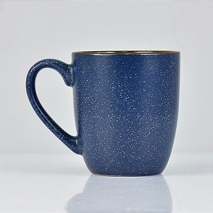 Caneca Azul 10 cm em Cerâmica