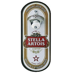 Abridor Oval de Garrafa de Parede Stella Artois