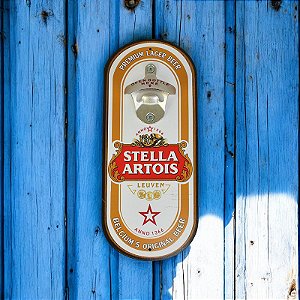 Abridor de Garrafa de Parede Stella Artois