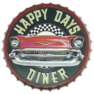 Tampa Decorativa Happy Days Dinner