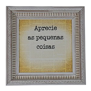 Quadro Azulejo 20x20 Aprecie em Cerâmica