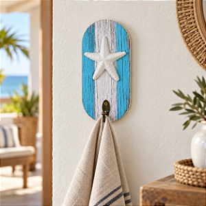 Enfeite Cabideiro Navy Estrela