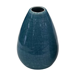 Vaso Clean Azul em Cerâmica