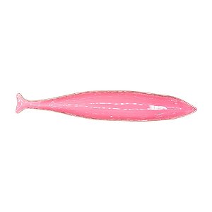 Prato Cerâmica Peixes Finos M Rosa