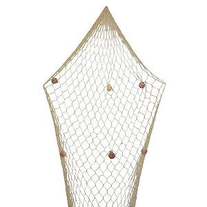 Rede Decorativa com Conchas