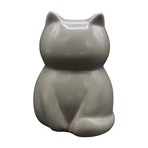 Vasos Em Forma De Gato Cinza