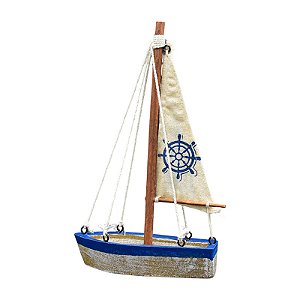 Barco Velas De Tecido Timão