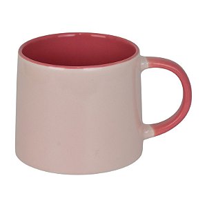 Xícara Cerâmica Rosa